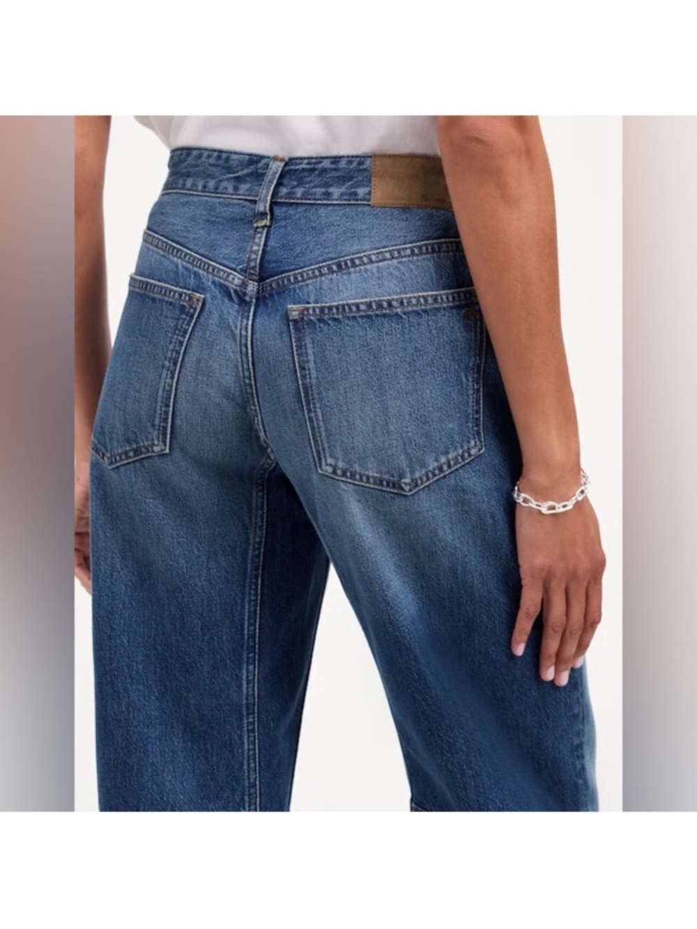 Madewell The Darted Barrel Leg Jean Sz 30P - Picture 6 of 13